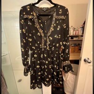 Lulus medium sheer dress